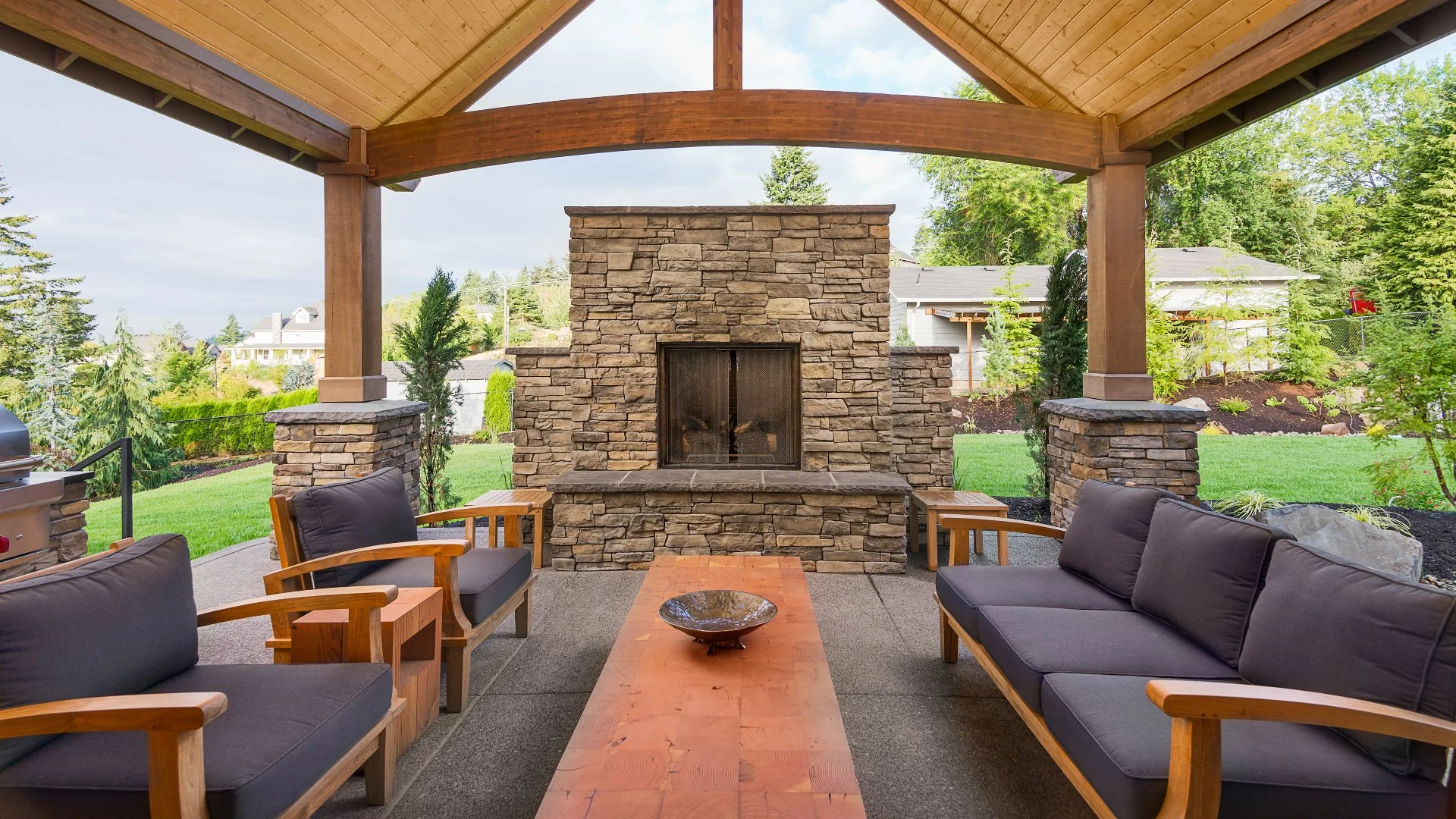 Consider These Factors When Deciding Where to Put an Outdoor Fireplace