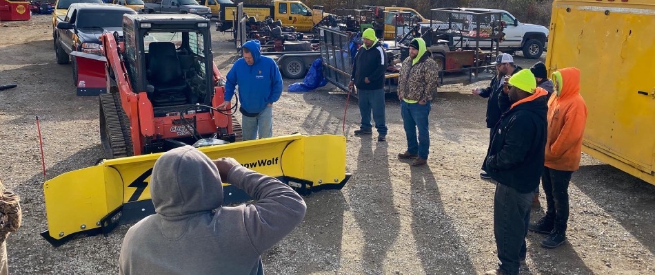 Professionals training for machinery in Rochester Hills, MI.